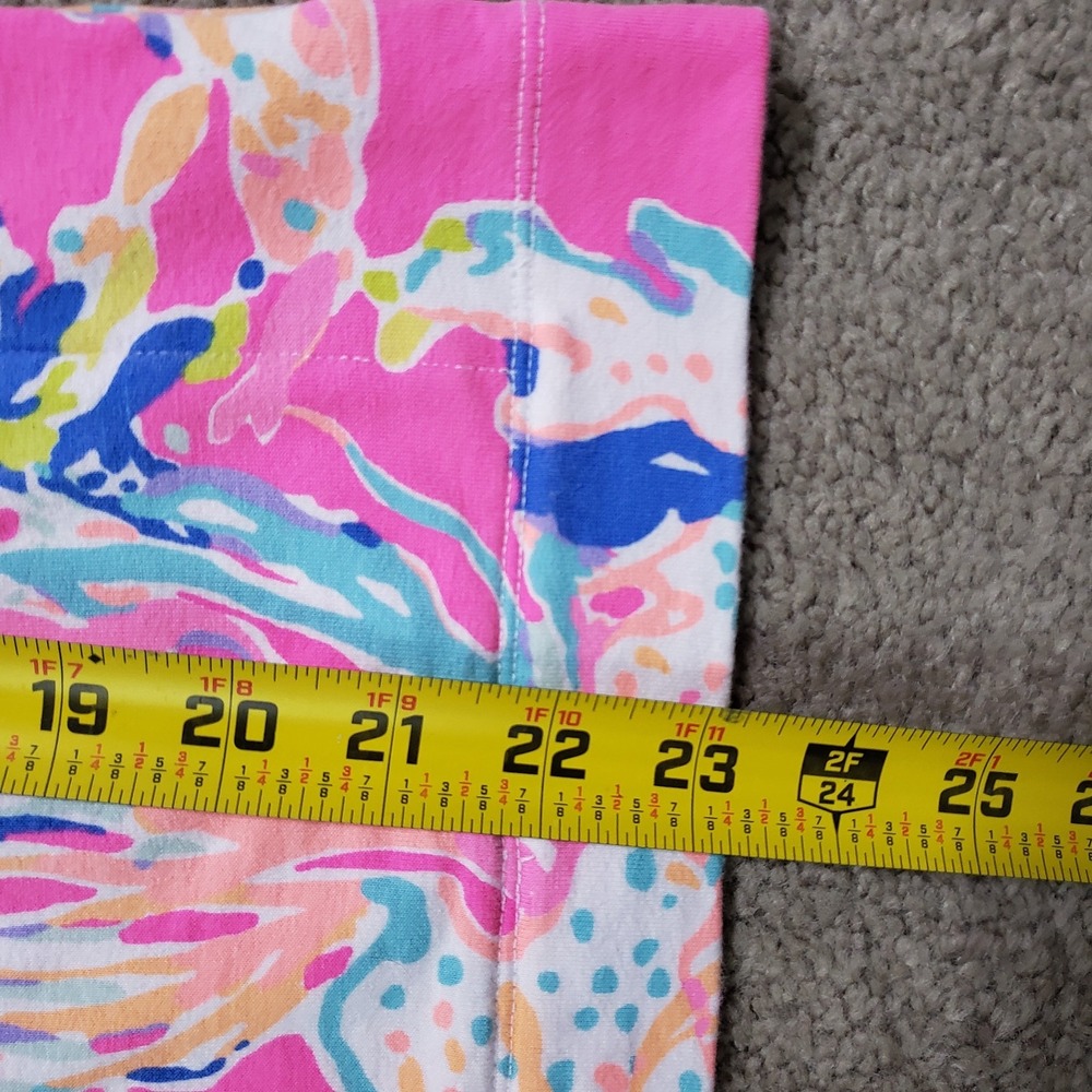 Lilly Pulitzer Size XXS Skipper Popover UPF 50+ 1/2 Zip Pullover Pink Floral - Picture 7 of 9